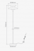 ALLEGRA FLOOR LAMP E27 WHITE
